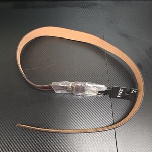 New Lebra Brown Leather Men's Belt Size Medium 34-36